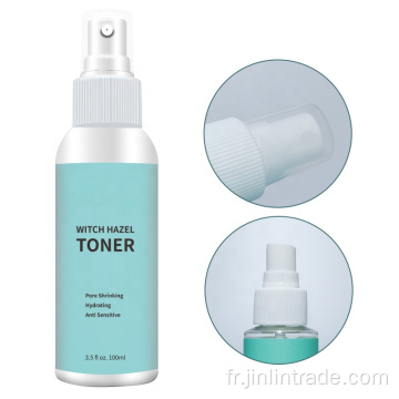 Soins du visage Spray de toner pour le visage organique apaisant